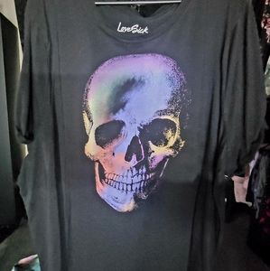 Torrid neon skull t-shirt
